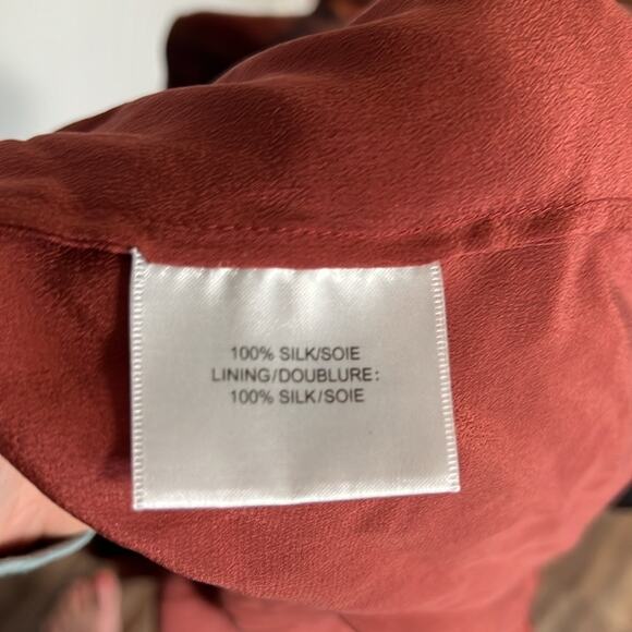 Haute hippie country roads silk lace dress women’s size M - Picture 8 of 8